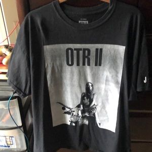 T-shirt bought at the Jay Z and Beyoncé concert